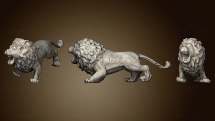 3D model Lion (STL)